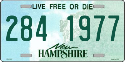 NH license plate 2841977