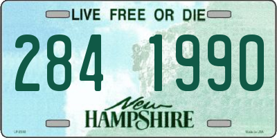 NH license plate 2841990