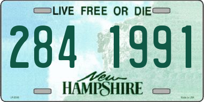 NH license plate 2841991