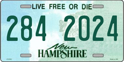NH license plate 2842024