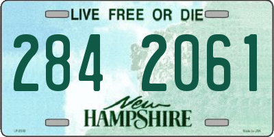NH license plate 2842061