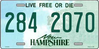 NH license plate 2842070