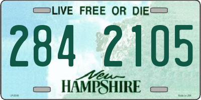 NH license plate 2842105