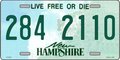 NH license plate 2842110
