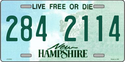 NH license plate 2842114