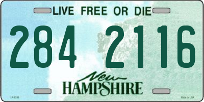 NH license plate 2842116