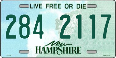 NH license plate 2842117