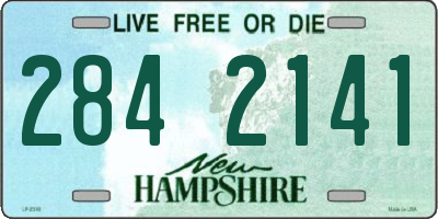 NH license plate 2842141