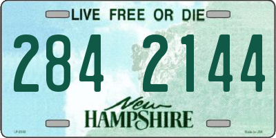 NH license plate 2842144