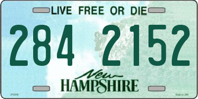 NH license plate 2842152