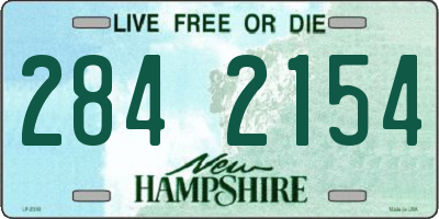 NH license plate 2842154