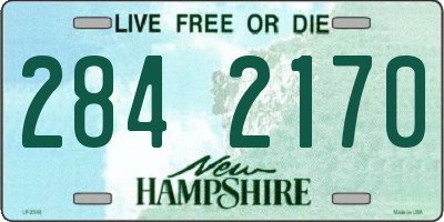 NH license plate 2842170