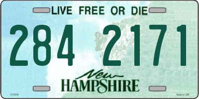 NH license plate 2842171