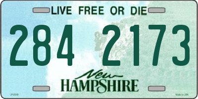 NH license plate 2842173