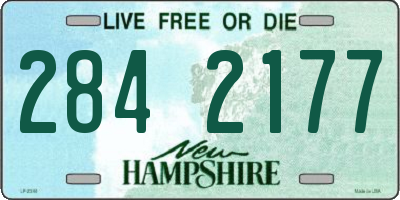 NH license plate 2842177