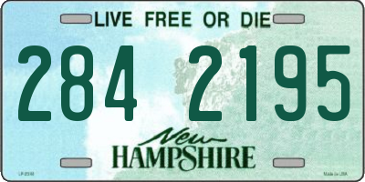 NH license plate 2842195