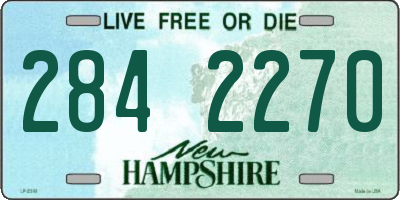 NH license plate 2842270