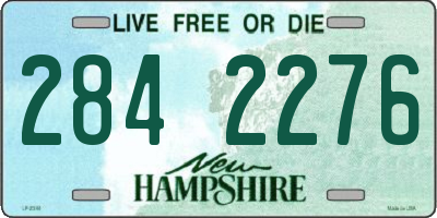 NH license plate 2842276