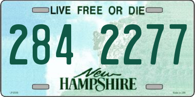 NH license plate 2842277