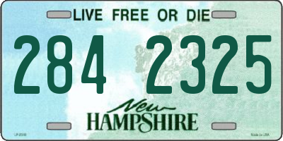 NH license plate 2842325