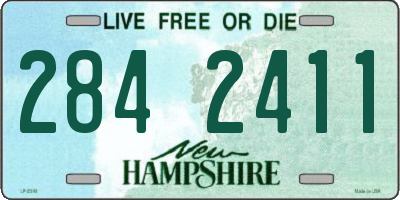 NH license plate 2842411