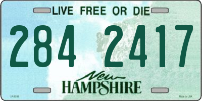 NH license plate 2842417
