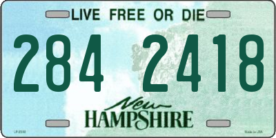 NH license plate 2842418