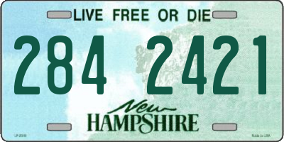 NH license plate 2842421