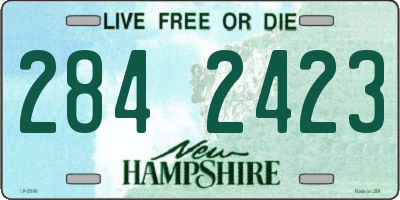 NH license plate 2842423