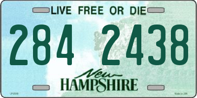 NH license plate 2842438