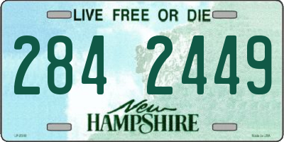 NH license plate 2842449