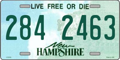 NH license plate 2842463