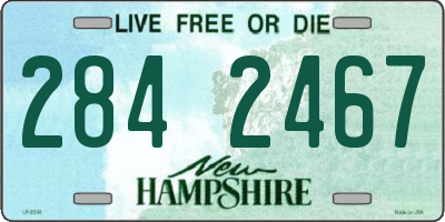 NH license plate 2842467
