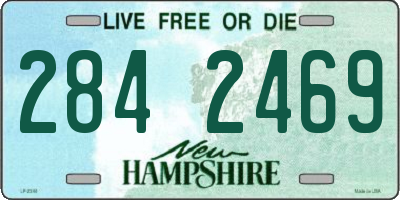 NH license plate 2842469