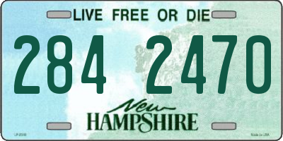 NH license plate 2842470