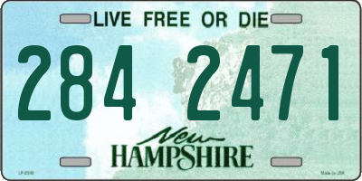 NH license plate 2842471