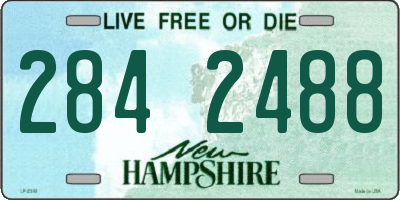NH license plate 2842488