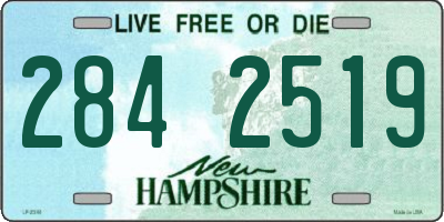NH license plate 2842519