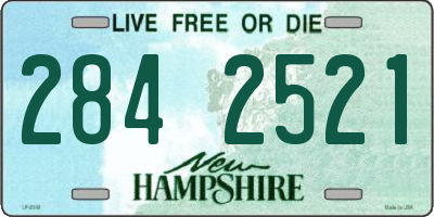 NH license plate 2842521