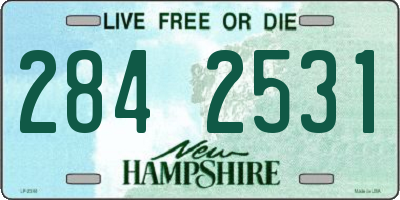 NH license plate 2842531