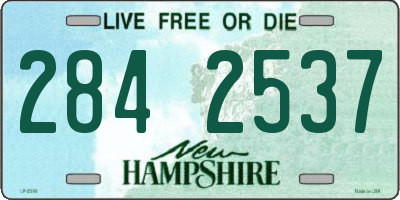NH license plate 2842537
