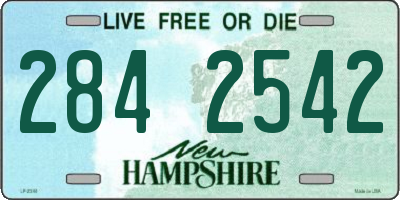 NH license plate 2842542