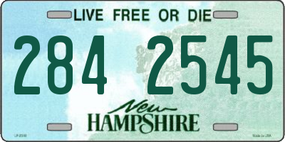 NH license plate 2842545
