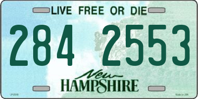 NH license plate 2842553