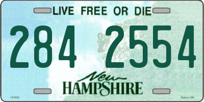 NH license plate 2842554
