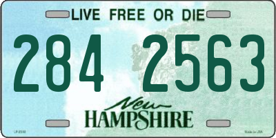 NH license plate 2842563