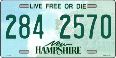 NH license plate 2842570