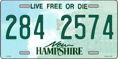 NH license plate 2842574