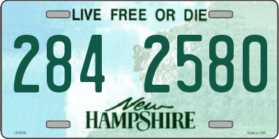 NH license plate 2842580
