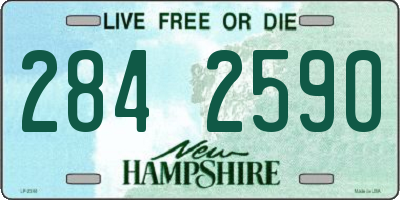 NH license plate 2842590